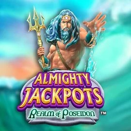 Jackpots logo of Almighty Jackpots – Realm of Poseidon from Novomatic at Rakoo Casino