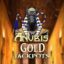 Anubis Gold Jackpots logo by Inspired Gaming Rakoo Casino