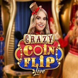 Crazy Coin Flip by Evolution, showcased at rakooo.nl – game logo