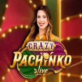Crazy Pachinko online game logo by Evolution on rakooo.nl
