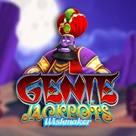 Genie Jackpots Wishmaker online game logo by Blueprint Gaming on rakooo.nl