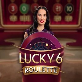 Lucky 6 Roulette casino game by Pragmatic Play – featured logo at Rakoo Casino