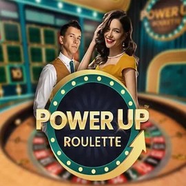 PowerUP Roulette game by Pragmatic Play – logo hosted on Rakoo Casino