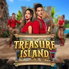 Official Live Casino logo: Treasure Island by Pragmatic Play at Rakoo Casino